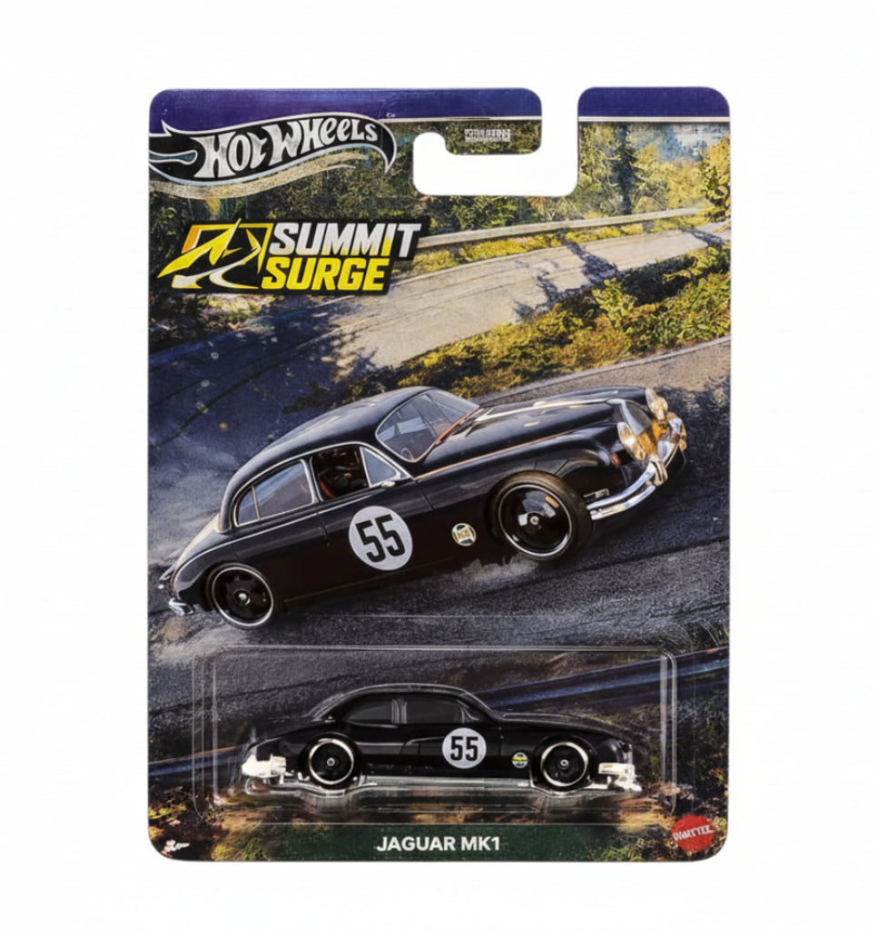Hot Wheels Silver Series Summit Surge Jaguar MK1 | 1:64 Scale Die-Cast Collectible