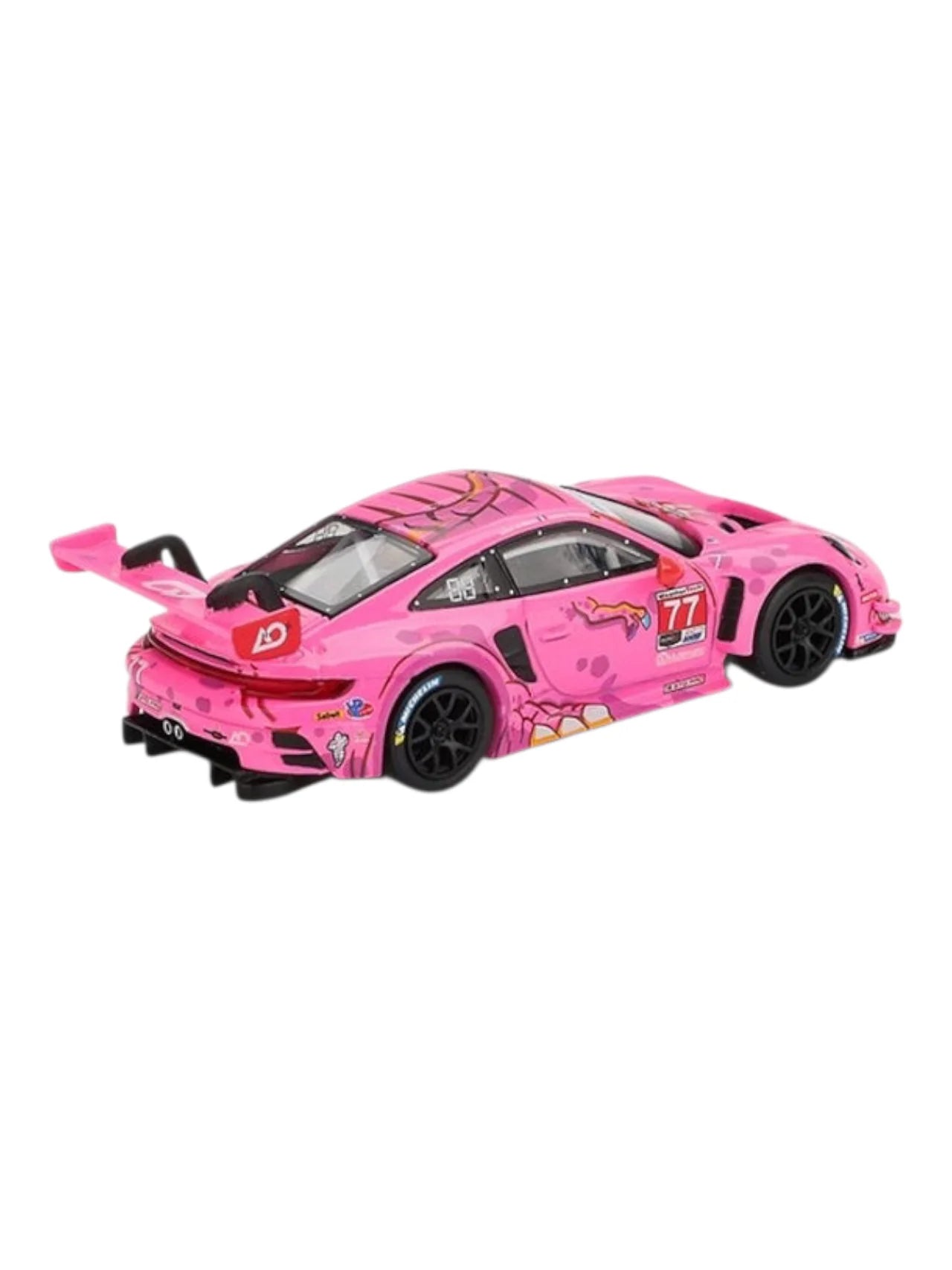 Mini GT #1052 : Roxy Porsche 911 GT3 R #77 AO Racing 2024 IMSA