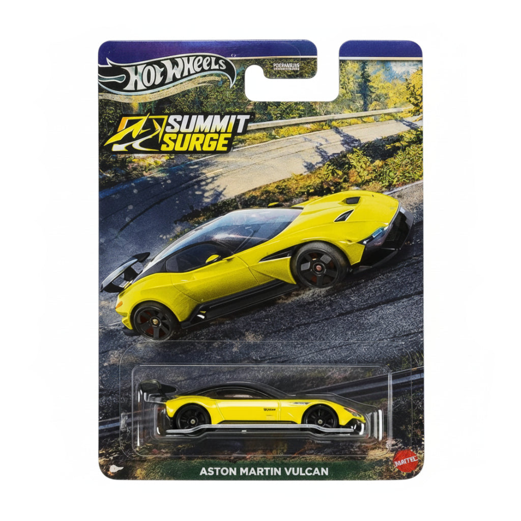 Hot Wheels Silver Series Summit Surge Aston Martin Vulcan | 1:64 Scale Die-Cast Collectible