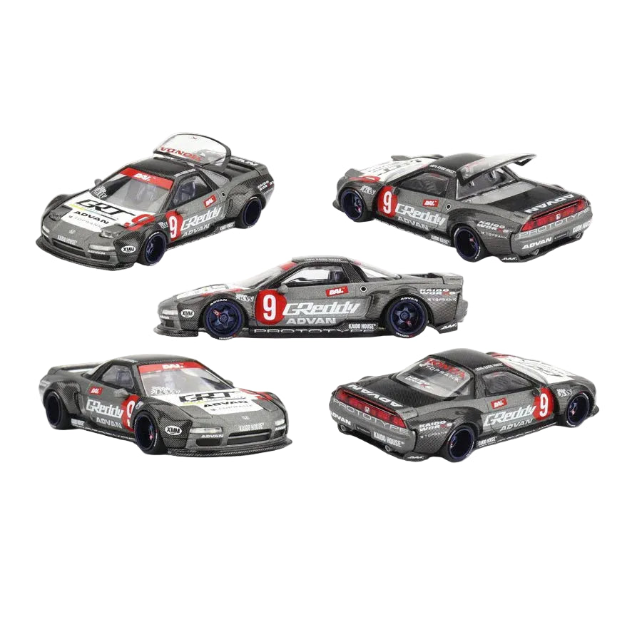 Kaido House x Mini GT Honda NSX | Kaido Test Car Spec V1 (Dai NSX) | 1:64 Scale Die-Cast Collectible