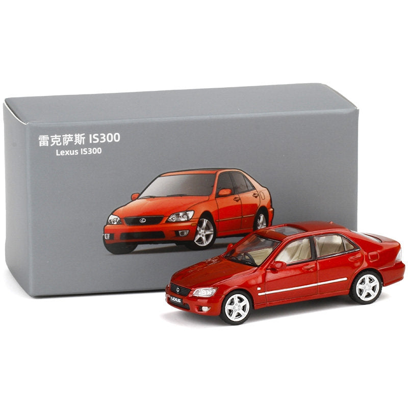 JKM Lexus IS300 Red | Die-Cast Collectible