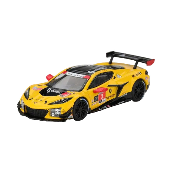Mini GT #1168 Chevrolet Corvette Z06 GT3.R #3 2025 IMSA Daytona 24 Hrs Corvette Racing | 1:64 Die-Cast Collectible