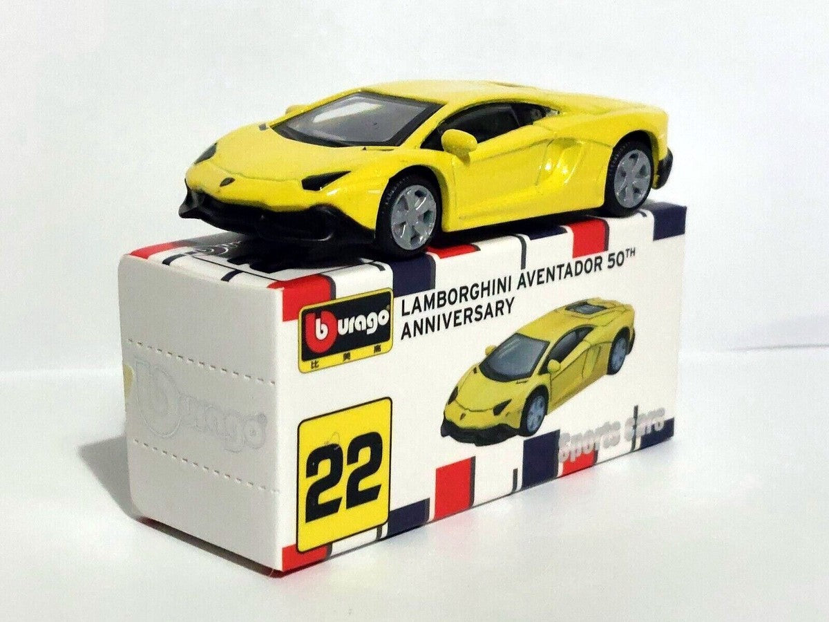 Bburago - Lamborghini Aventador 50th Anniversary 1:64