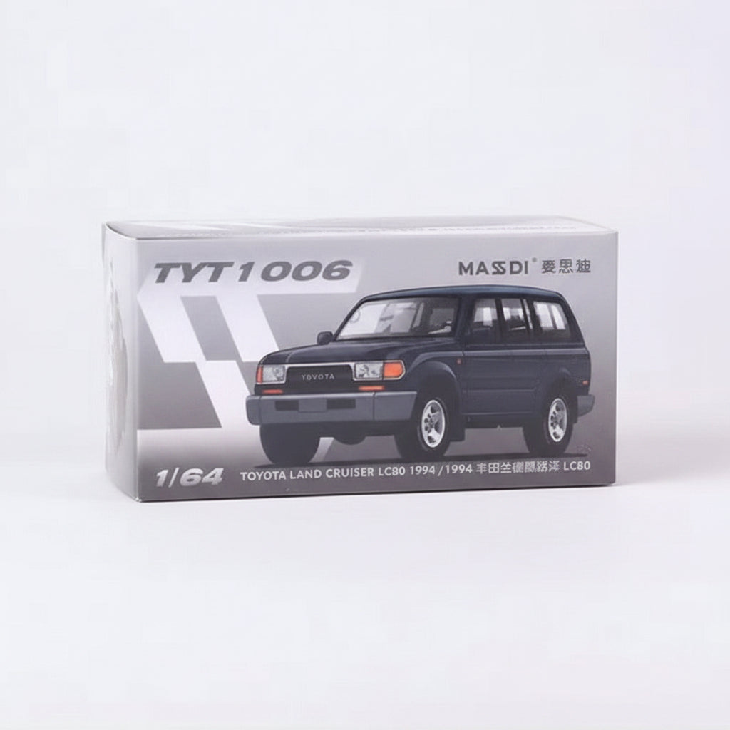 Masdi 1:64 Toyota Land Cruiser LC80 (1994) TYT-1006 | Die-Cast Collectible