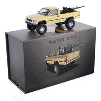 Masdi 1:64 Toyota Hilux RN80 (1995) | Yellow | Die-Cast Collectible