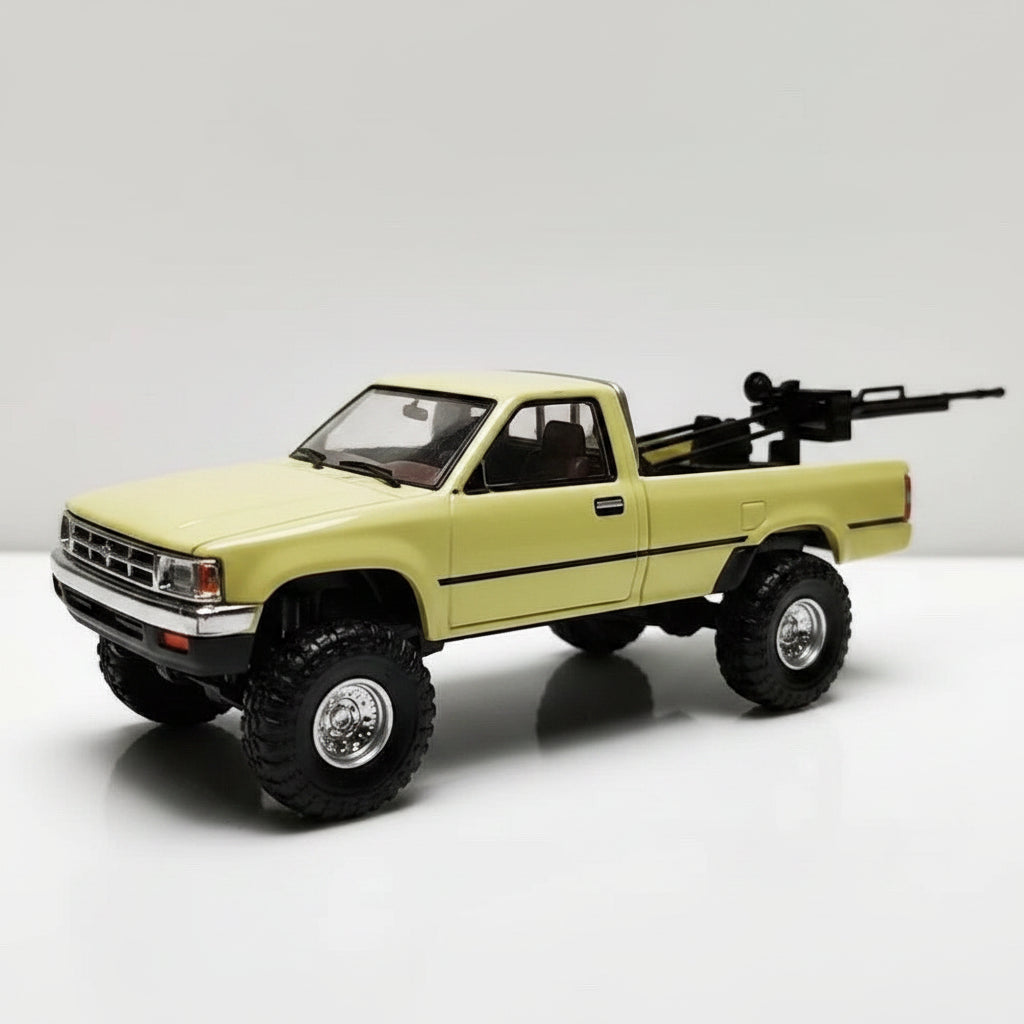 Masdi 1:64 Toyota Hilux RN80 (1995) | Yellow | Die-Cast Collectible