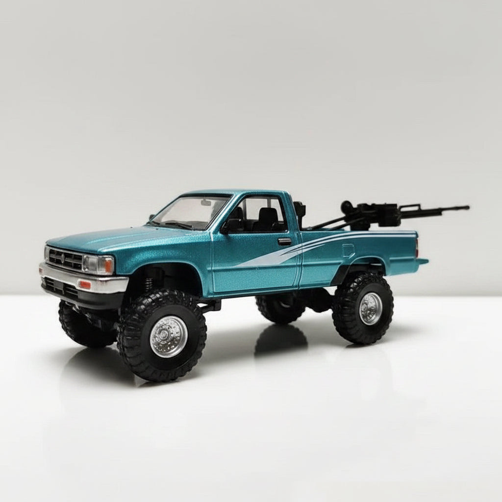 Masdi 1:64 Toyota Hilux RN80 (1995) | Blue | Die-Cast Collectible