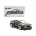 Kaido House x Mini GT #222 Nissan Skyline GT-R R34 Kaido Works V2 GReddy Black | 1:64 Die-Cast Collectible