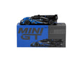 Mini GT 1:64 — Acura ARX-06 GTP #10 | White & Blue Konica Minolta Wayne Taylor Racing Livery | 2024 IMSA Daytona 24 Hours | Die-Cast Collectible