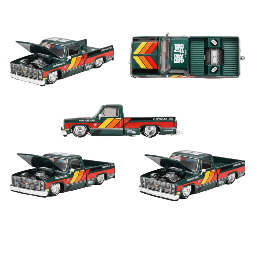 Kaido House x MiniGT Chevrolet Silverado Kaido Works V3 | 1:64 Scale Die-Cast Collectible